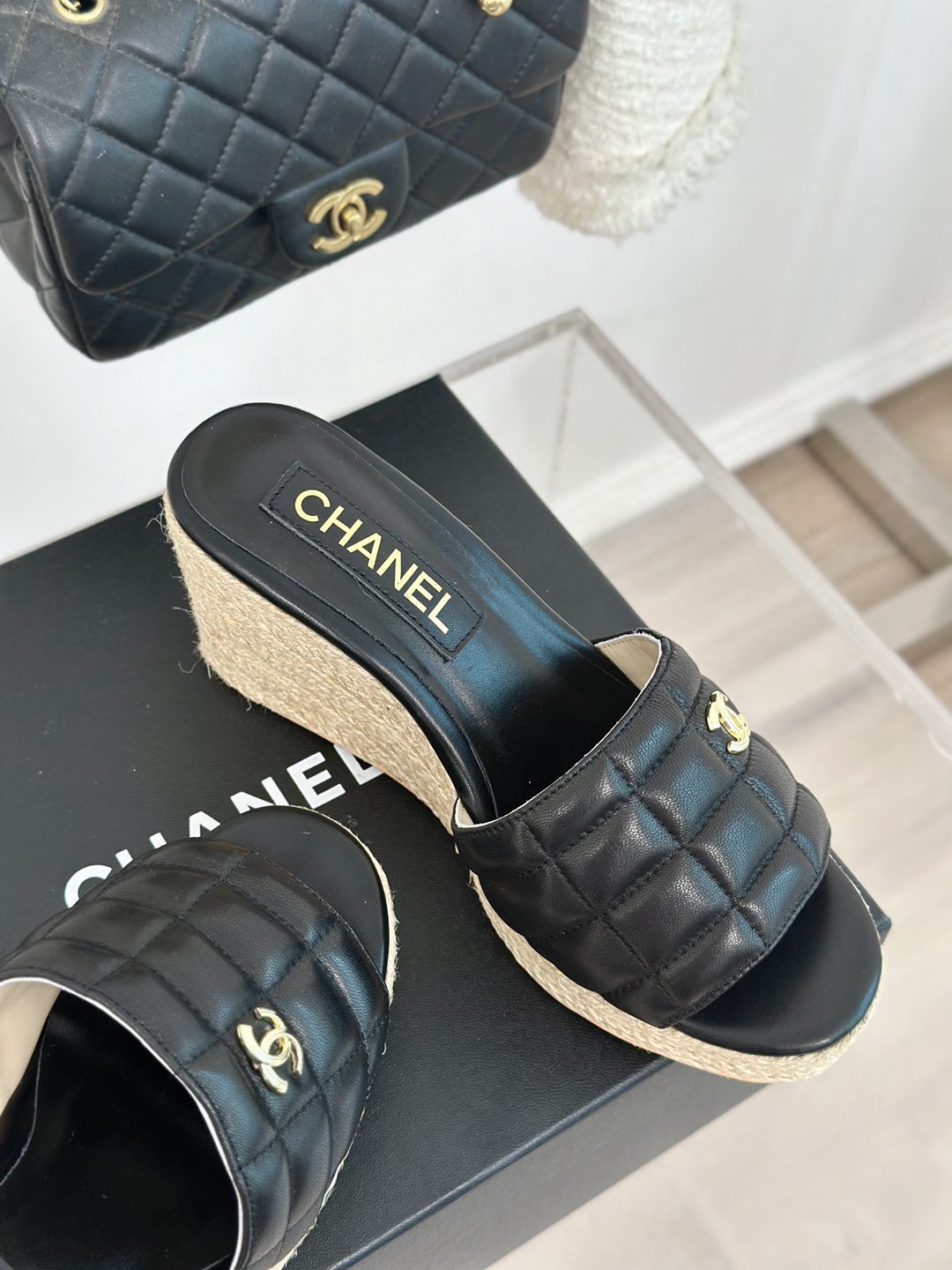 頂級高仿CHANEL香奈兒懶人鞋拖休閒鞋超級美麗專櫃同步