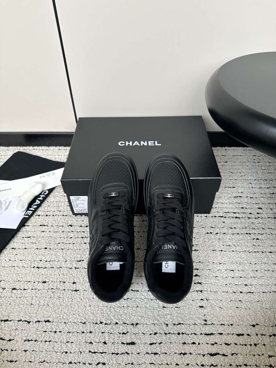 CHANEL香奈兒一比一設計 人氣高超 全皮休閒運動鞋