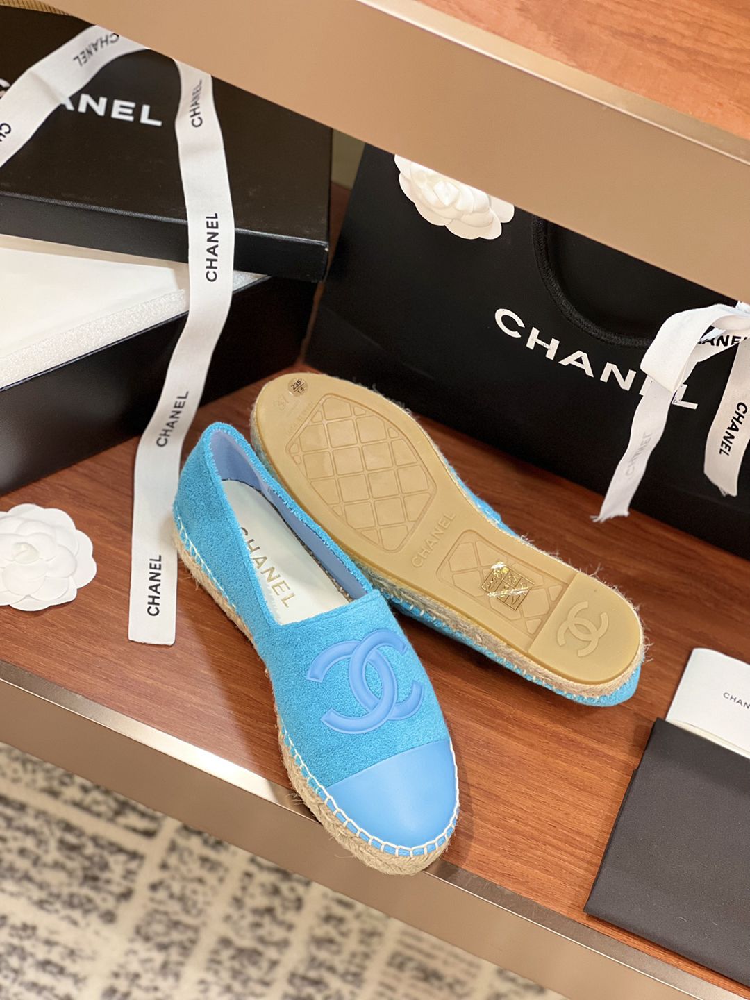 小香經典款CHANEL高仿女款厚度升級版一比一漁夫鞋