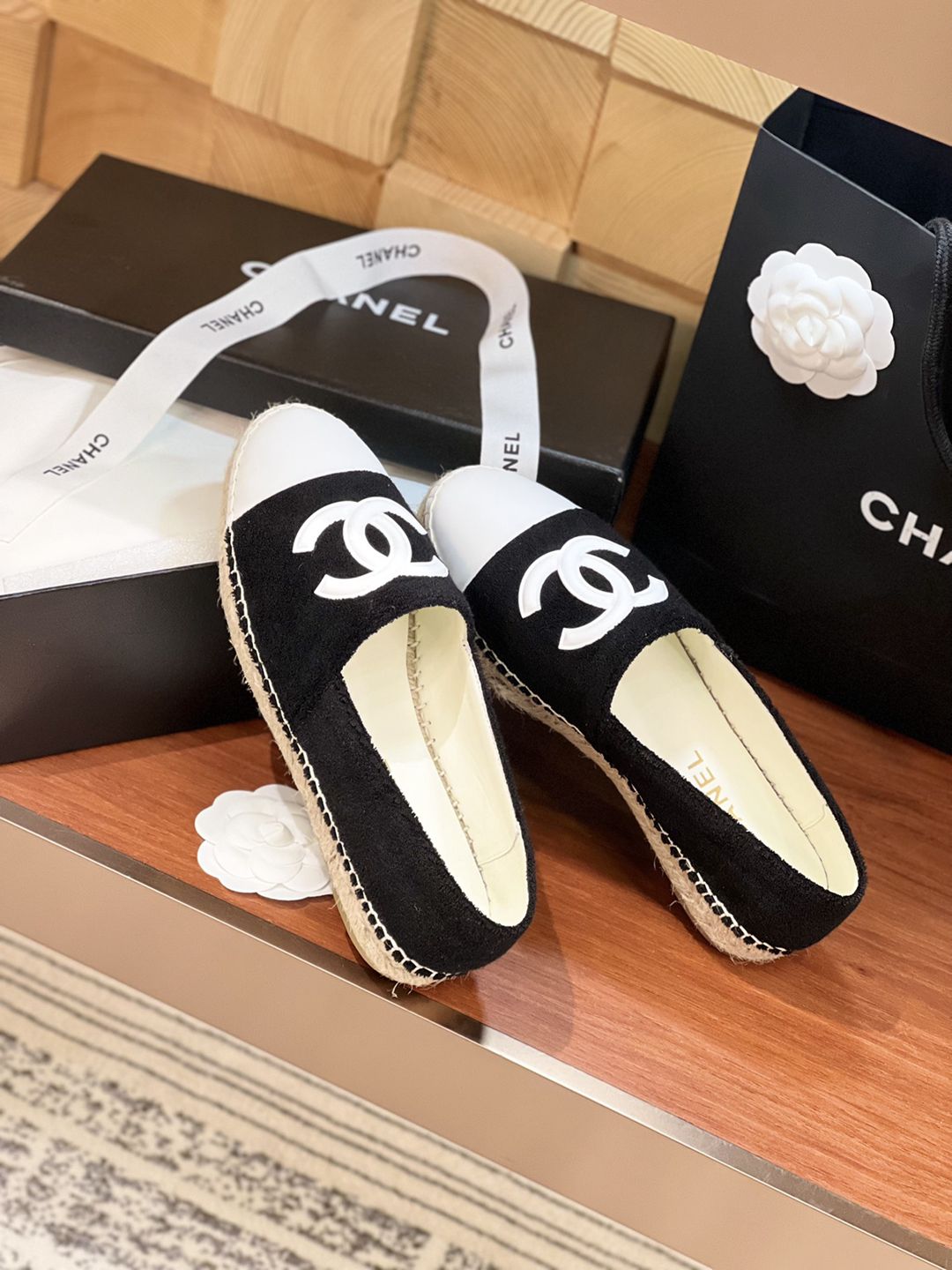 官網同步CHANEL高仿2024款加厚升級版本漁夫鞋