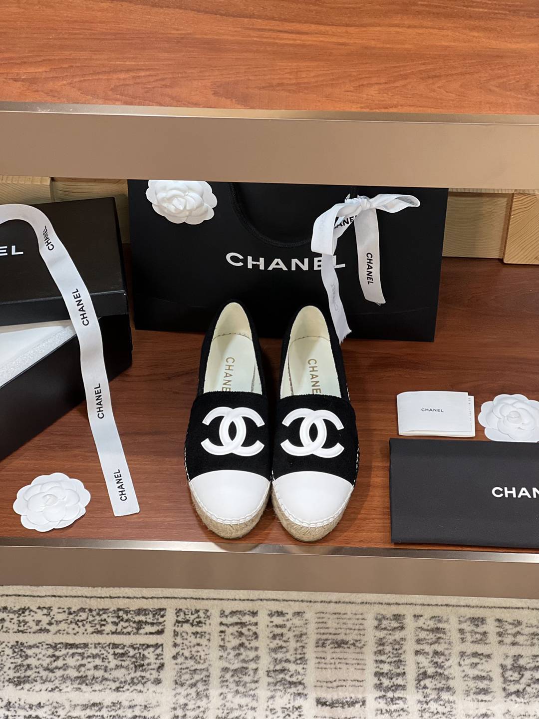 官網同步CHANEL高仿2024款加厚升級版本漁夫鞋