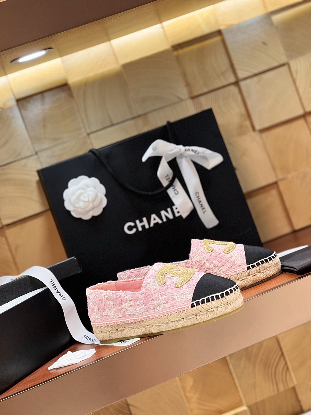 放心穿專櫃同步一比一復刻莆田鞋CHANEL漁夫鞋休閒鞋女款