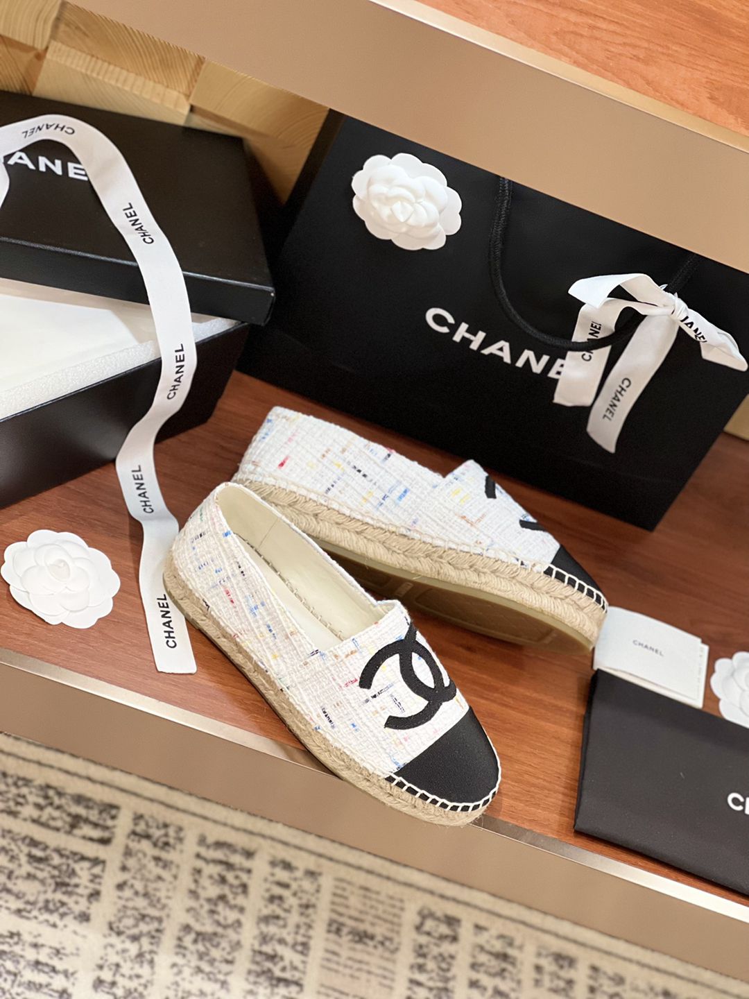 Espadrilles 漁夫鞋一比一深圳萬象城同款CHANEL休閒鞋
