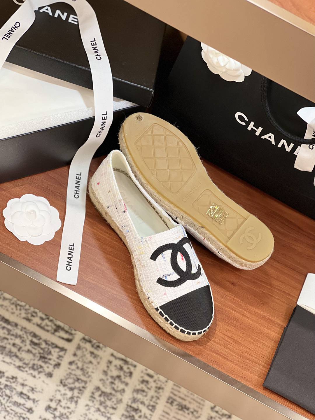 Espadrilles 漁夫鞋一比一深圳萬象城同款CHANEL休閒鞋