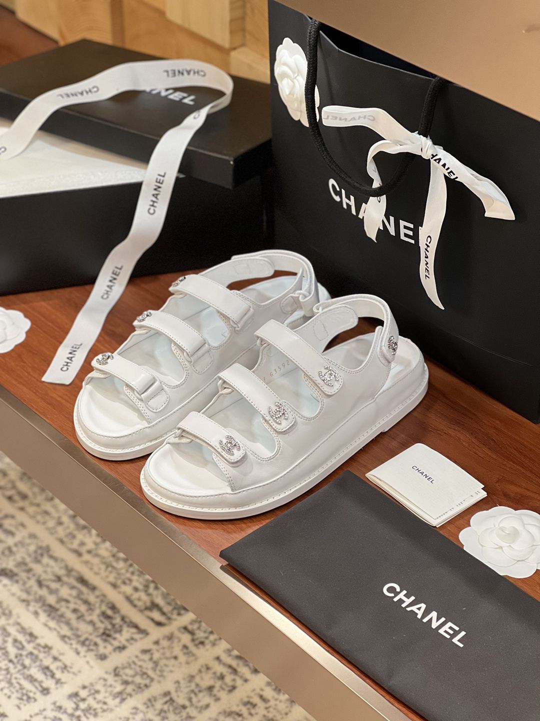 頂級設計CHANEL原單高仿休閒沙灘鞋拖鞋