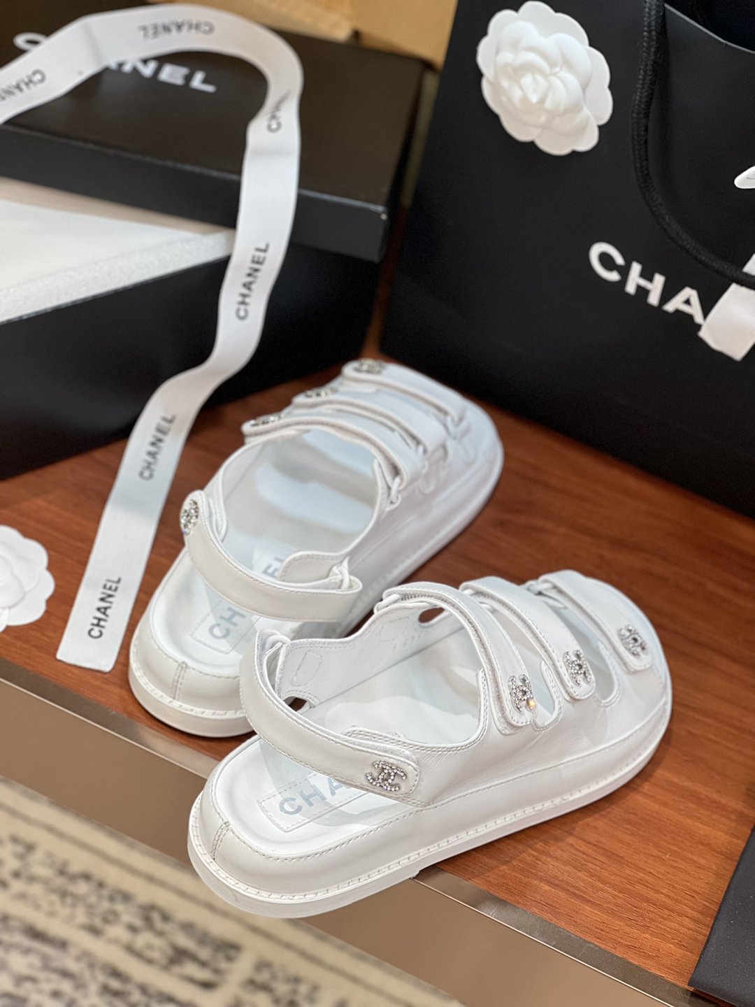 頂級設計CHANEL原單高仿休閒沙灘鞋拖鞋