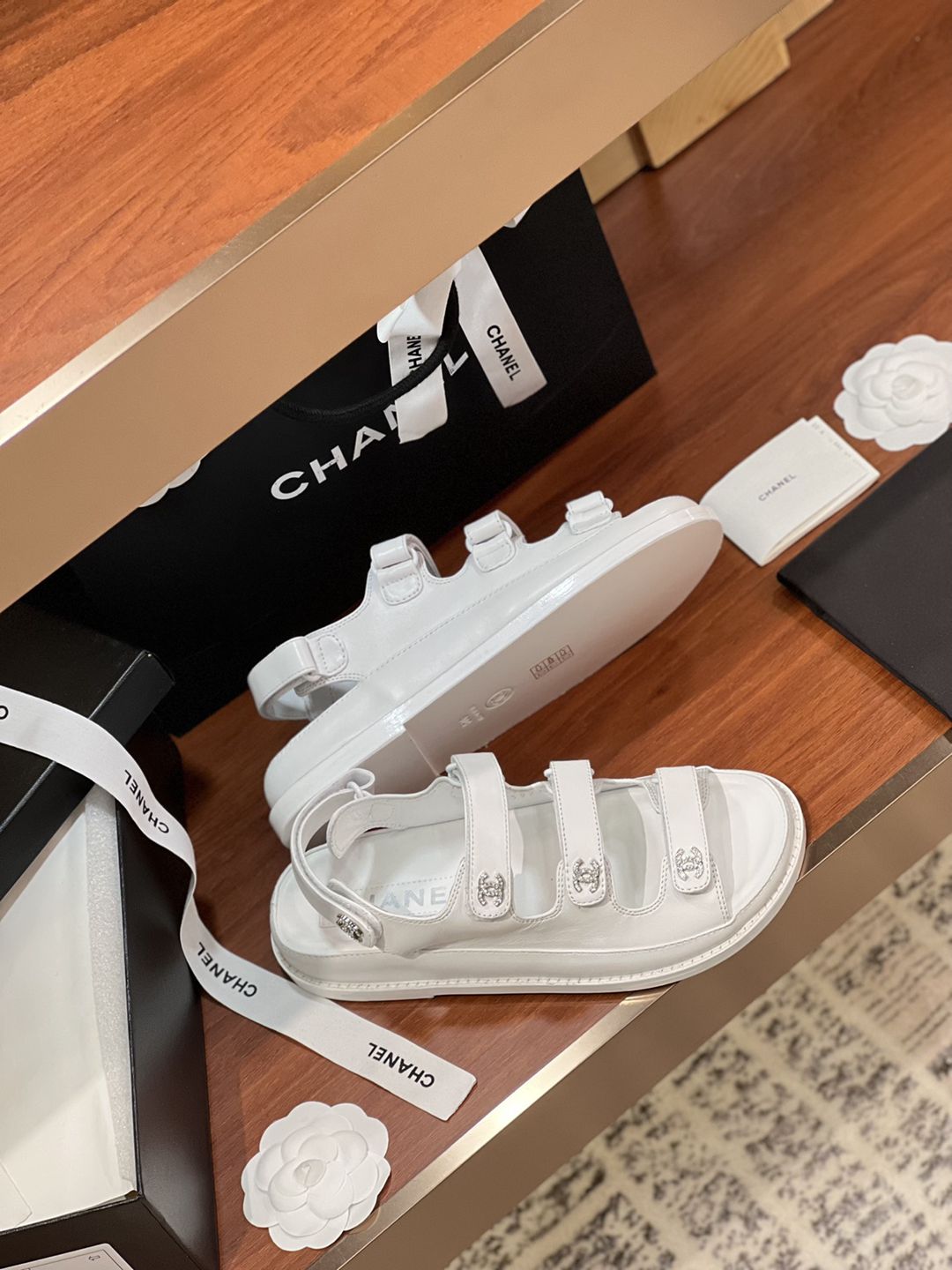 頂級設計CHANEL原單高仿休閒沙灘鞋拖鞋