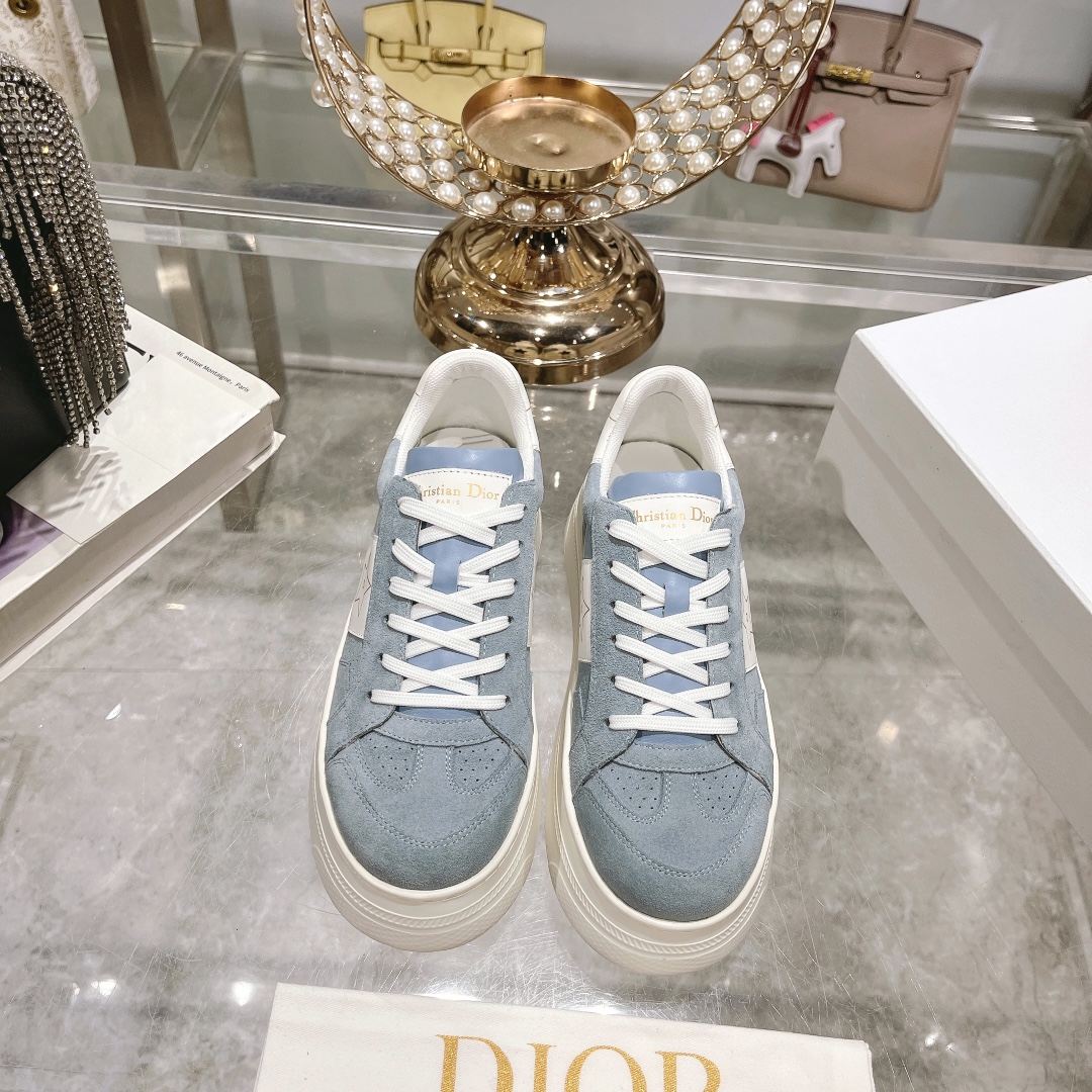 DIOR頂級一比一運動休閒鞋 灰色