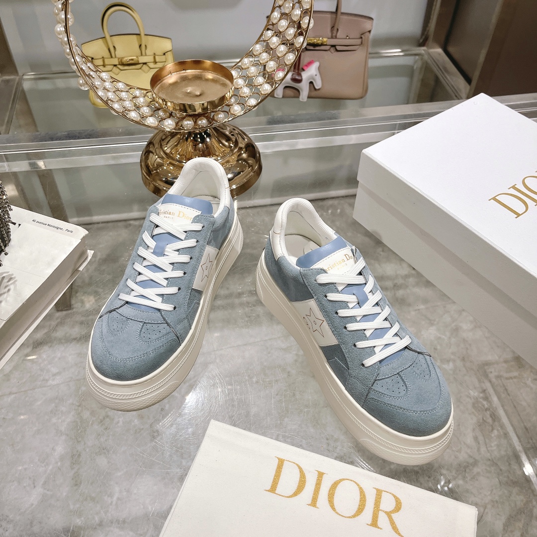 DIOR頂級一比一運動休閒鞋 灰色