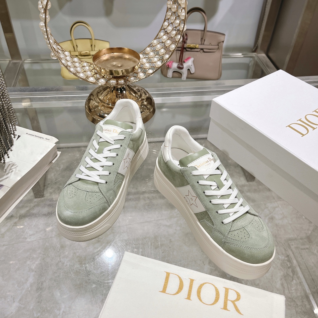 DIOR頂級復刻女款休閒跑鞋運動鞋