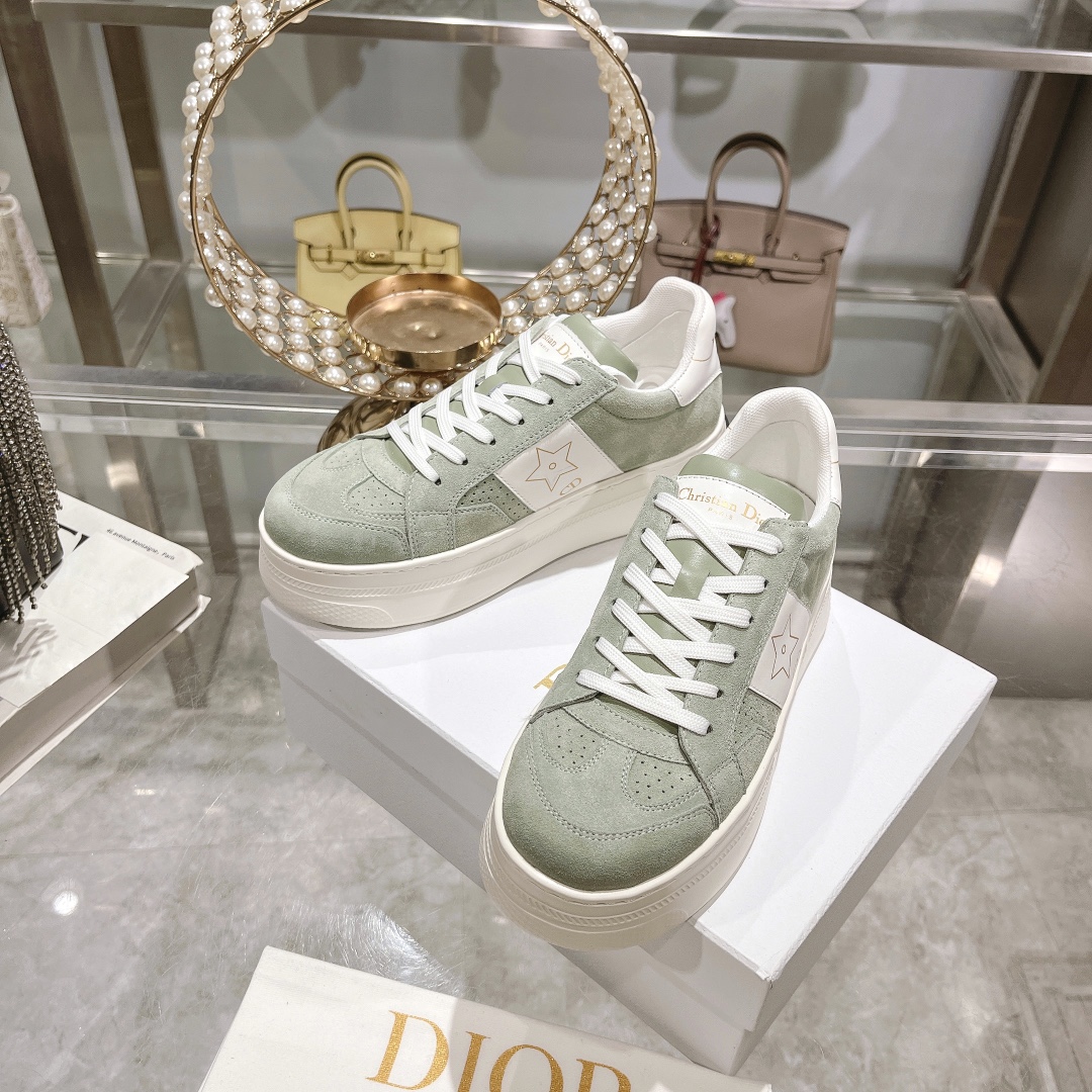 DIOR頂級復刻女款休閒跑鞋運動鞋