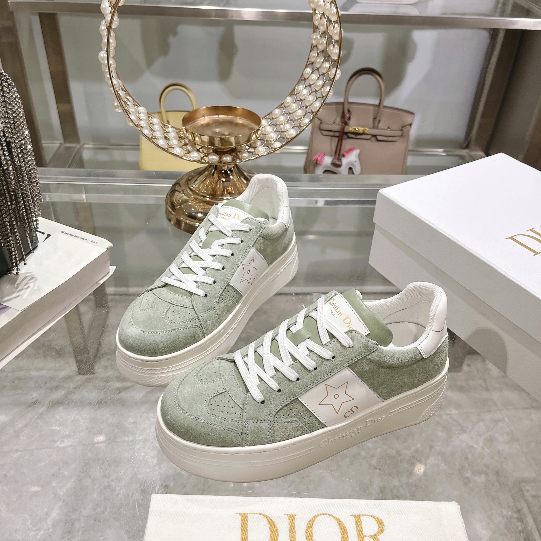 DIOR頂級復刻女款休閒跑鞋運動鞋