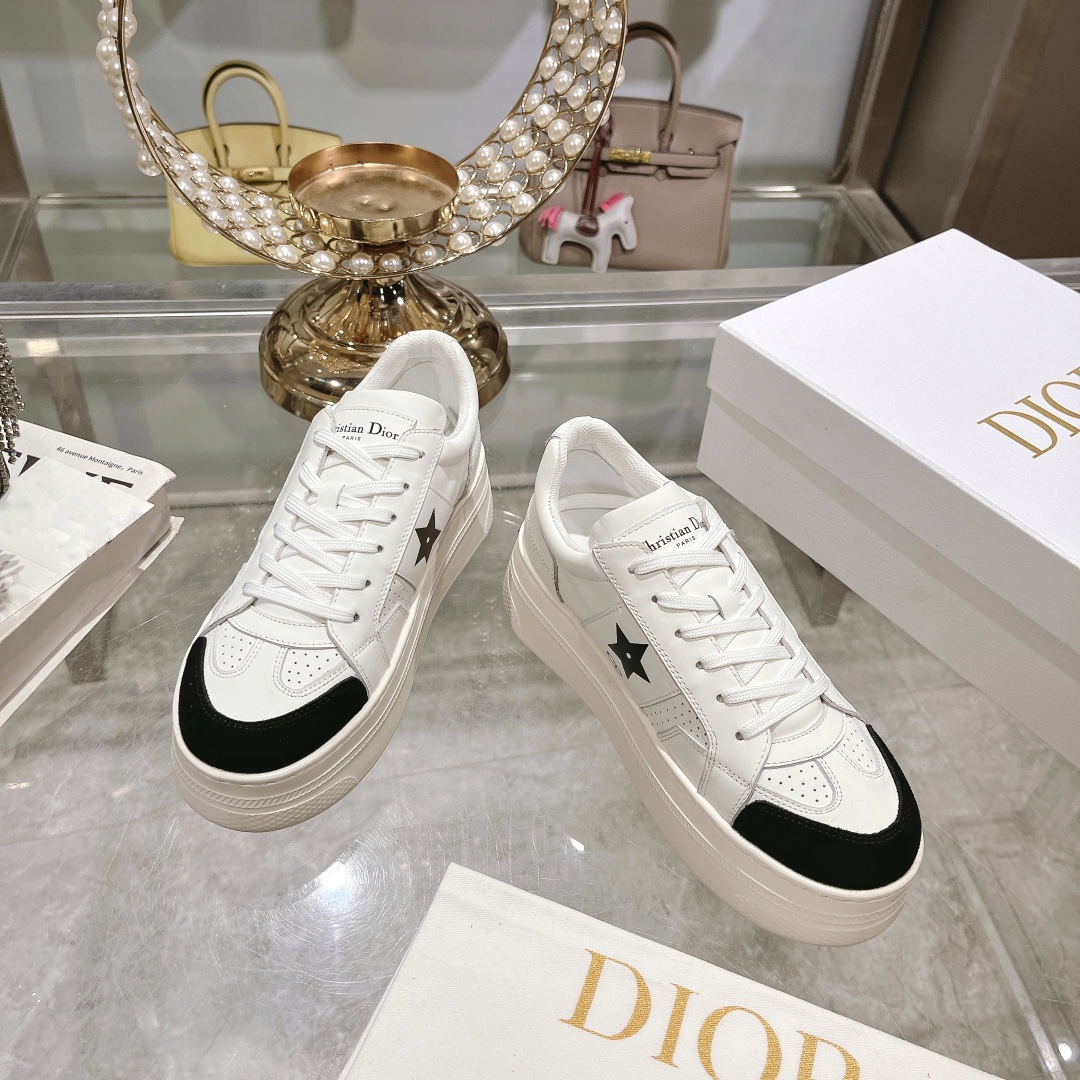 DIOR精緻設計2024新品女款運動休閒鞋