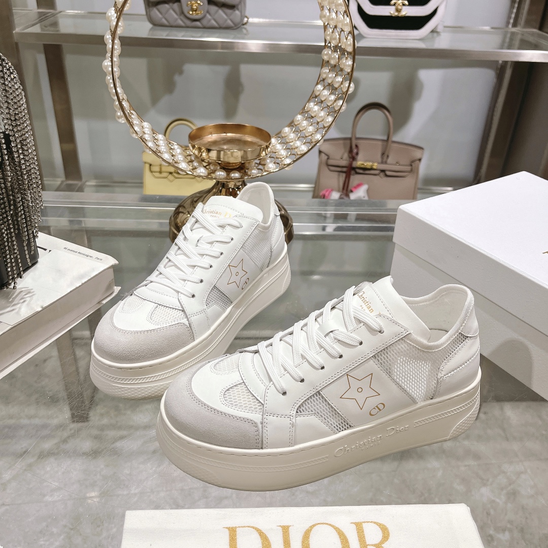 DIOR原單設計一比一復刻小白色 女款