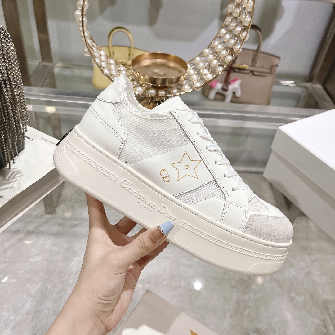 DIOR原單設計一比一復刻小白色 女款