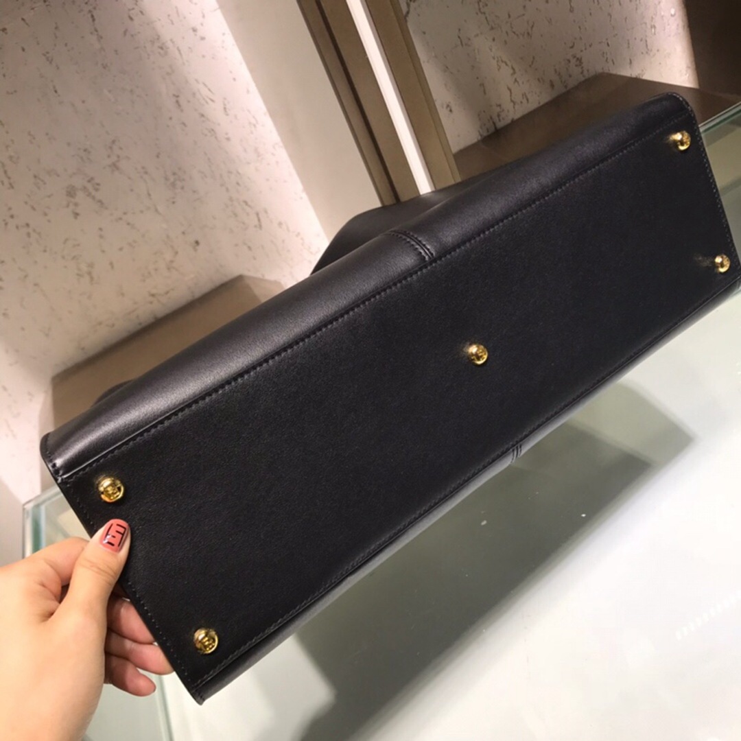 頂級高仿Fendi芬迪peekaboo 304L升級版手提包 真皮
