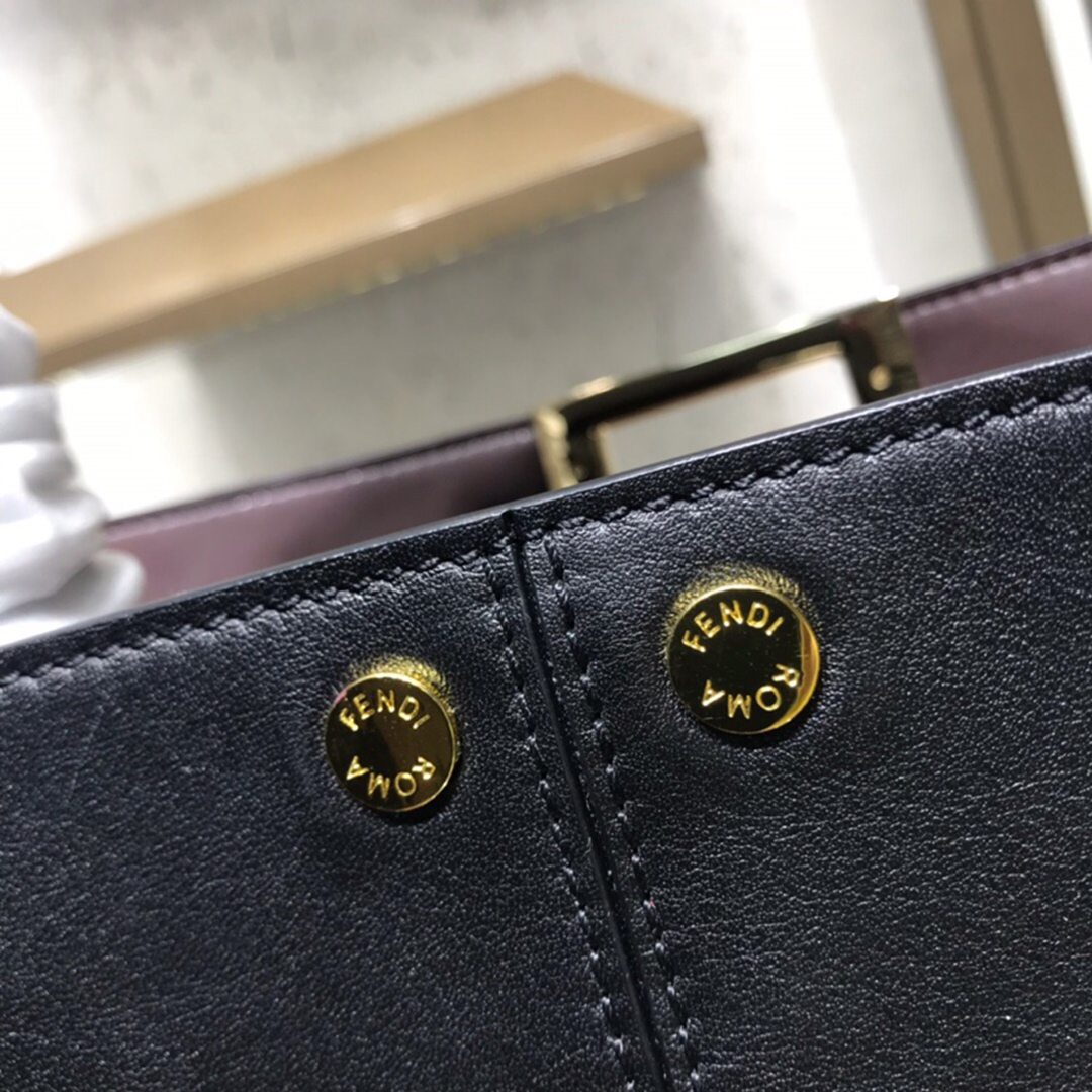 頂級高仿Fendi芬迪peekaboo 304L升級版手提包 真皮