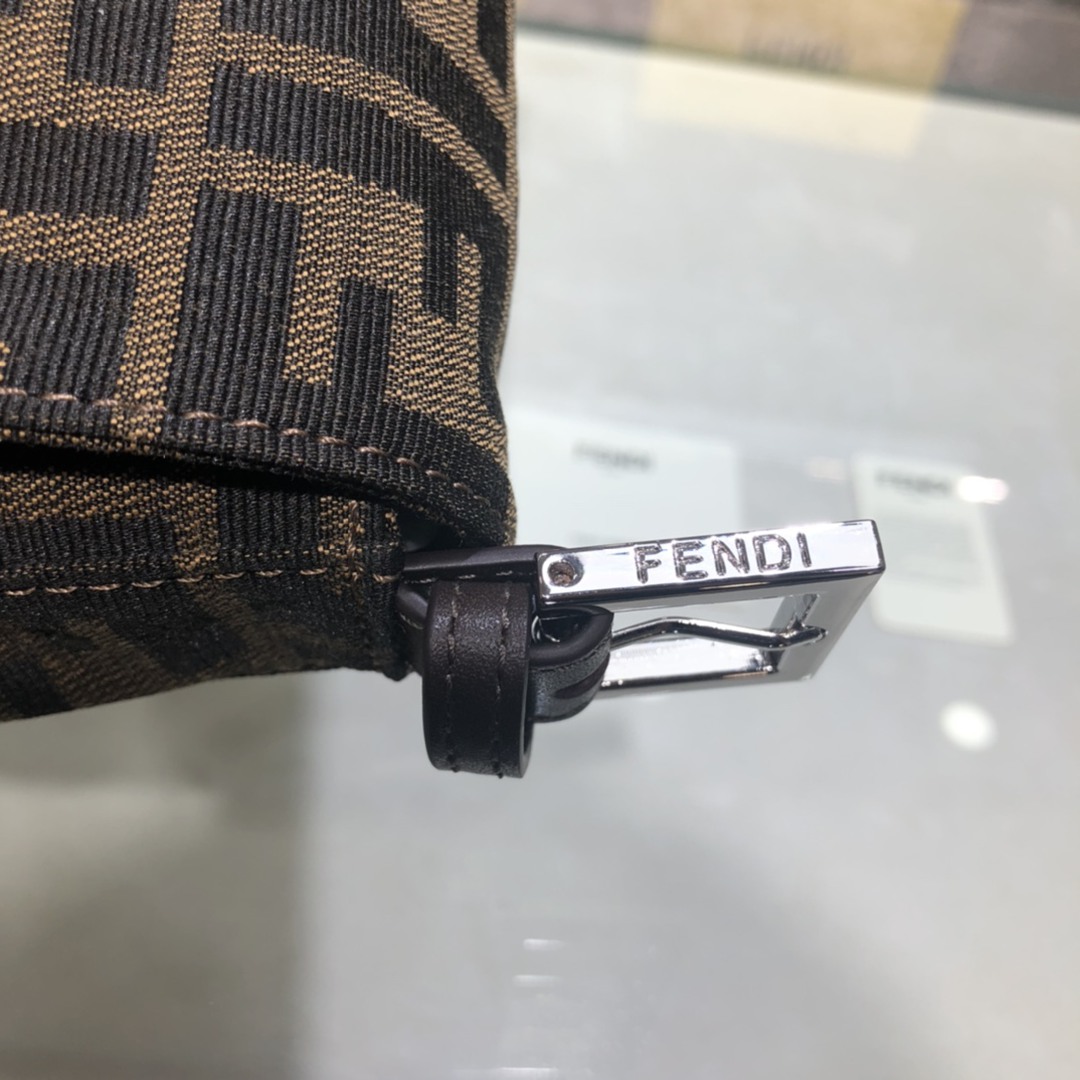 芬迪Fendi頂級原單老花設計牛皮手提包單肩包