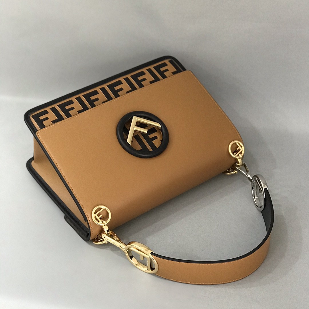 頂級現貨新品芬迪Fendi高仿拼接女款包包手提包