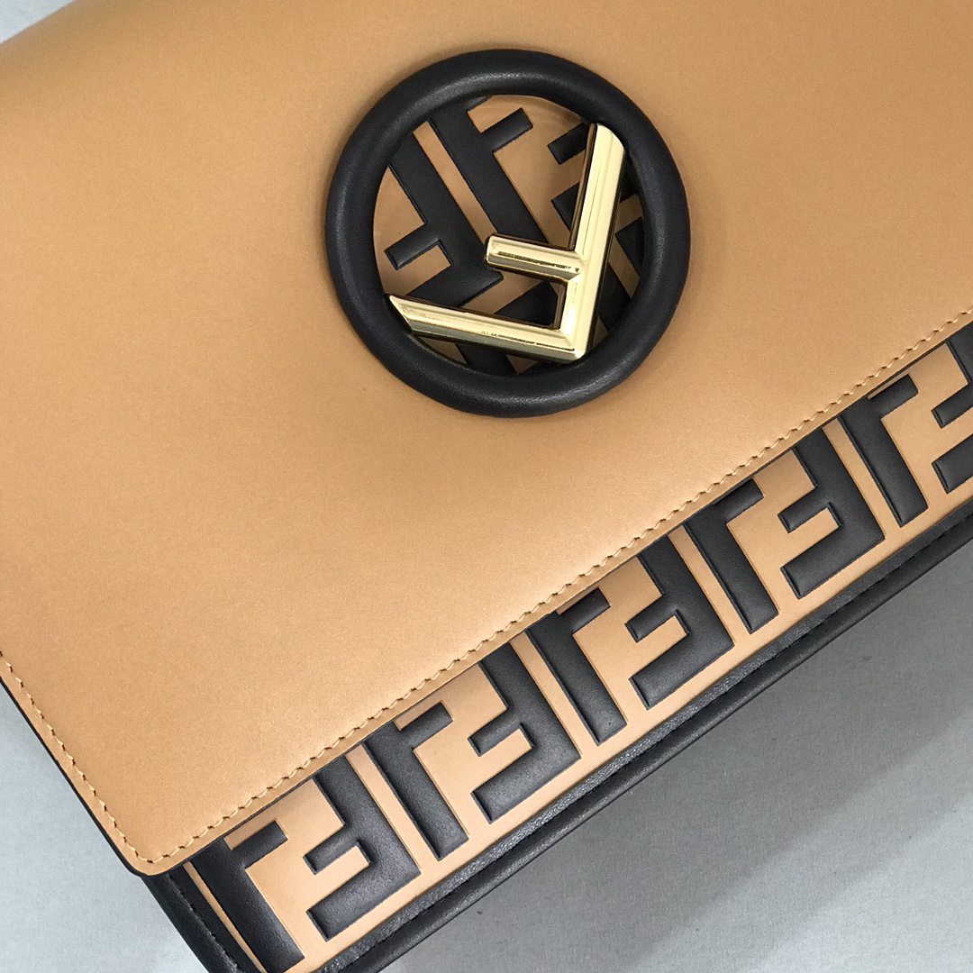 頂級現貨新品芬迪Fendi高仿拼接女款包包手提包