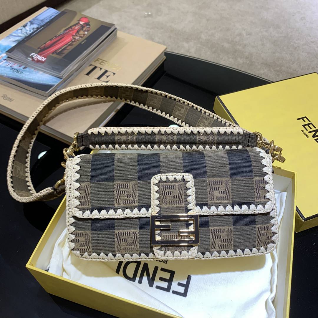 Fendi QC貨頂級工廠出品女款法棍包
