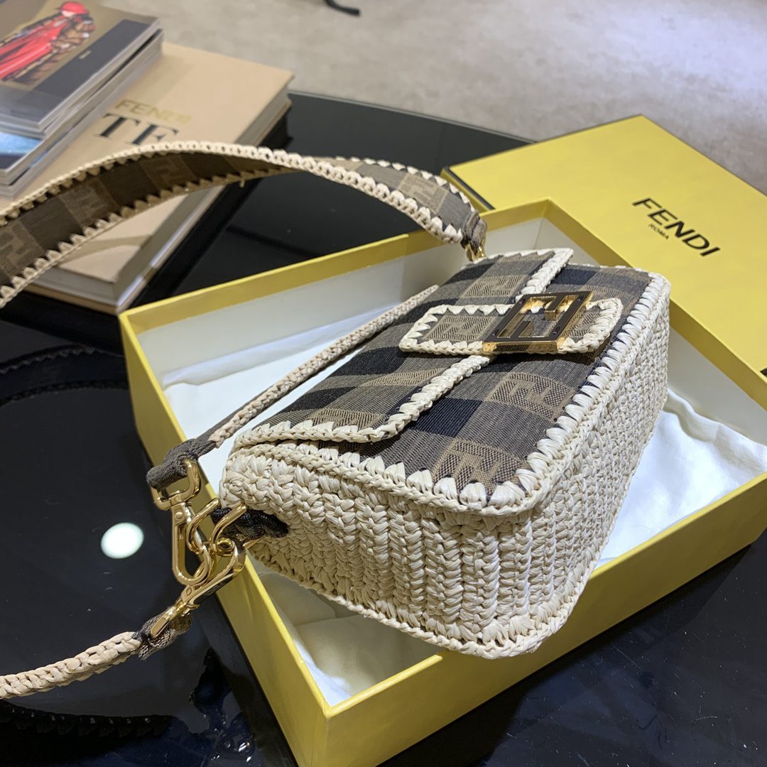 Fendi QC貨頂級工廠出品女款法棍包