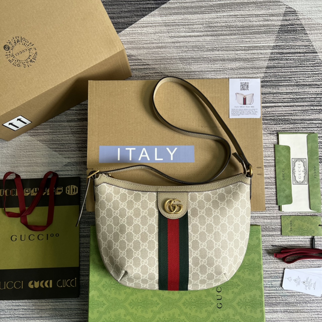 新品Ophidia系列女款手提包斜挎包高仿Gucci包包