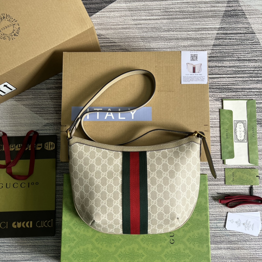 新品Ophidia系列女款手提包斜挎包高仿Gucci包包