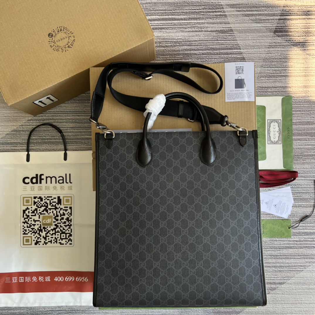 頂級原單Gucci專櫃包賺頂級大號托特包 帆布製作