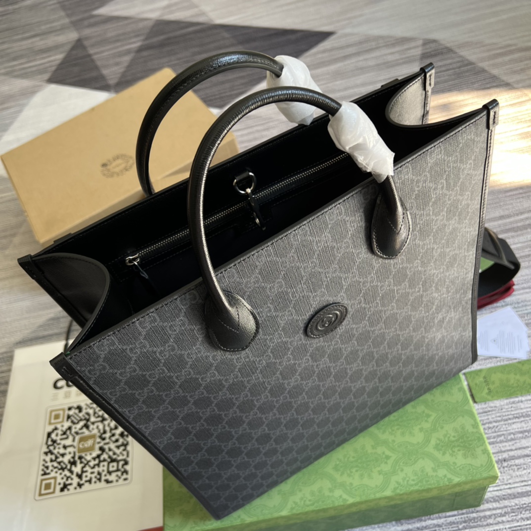 頂級原單Gucci專櫃包賺頂級大號托特包 帆布製作