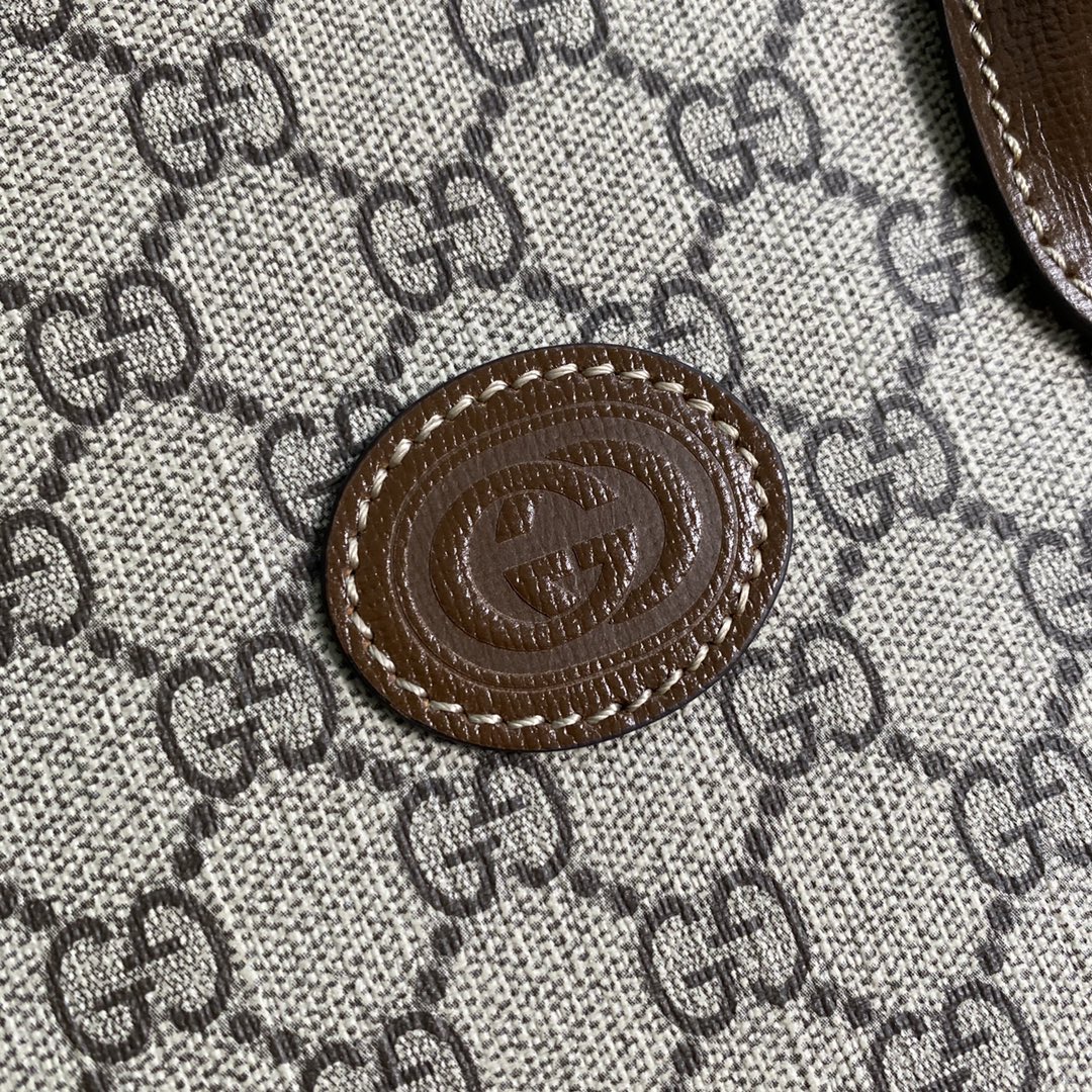 專櫃同步一比一設計Gucci經典大號托特包單肩包