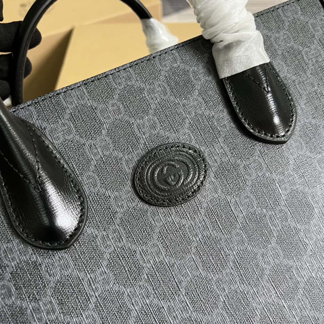 專櫃包裝男女同款Gucci小號托特包高仿包包手提包