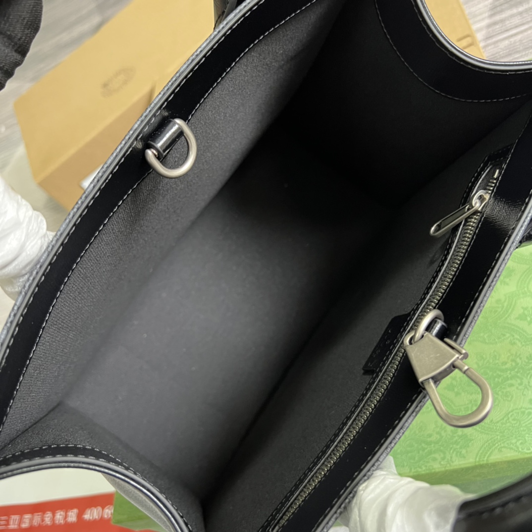 專櫃包裝男女同款Gucci小號托特包高仿包包手提包