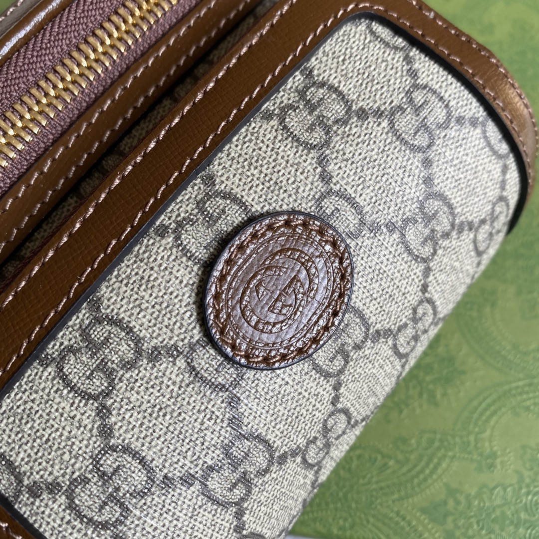 頂級A貨GucciSupreme高級帆布製作女款胸包單肩包斜挎包