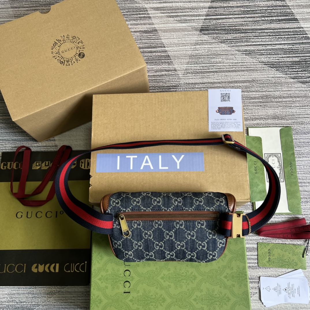 頂級原單Gucci復刻奢侈品胸包單肩包