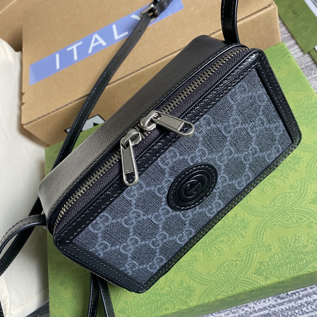 專櫃同步高仿Gucci meo vintage單肩包斜挎包