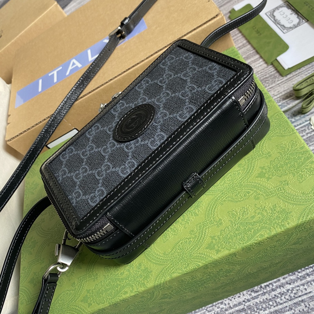 專櫃同步高仿Gucci meo vintage單肩包斜挎包