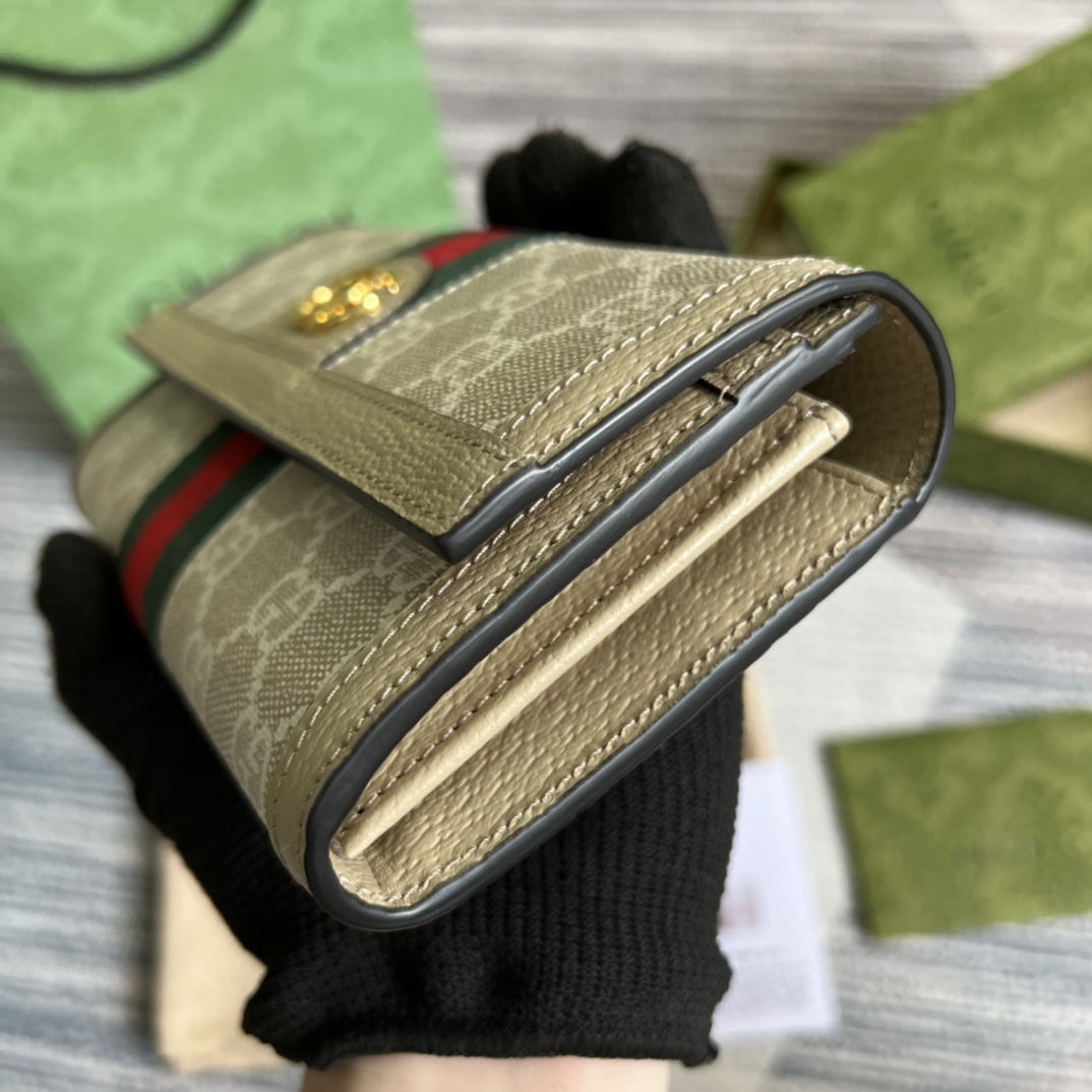 Ophidia系列頂級復刻一比一製作Gucci手拿包錢包男女款
