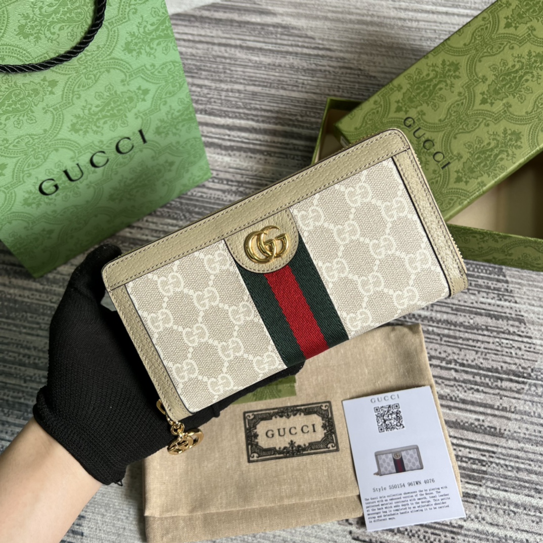 復刻天花板頂級原單Gucci女士錢包手拿包銀包