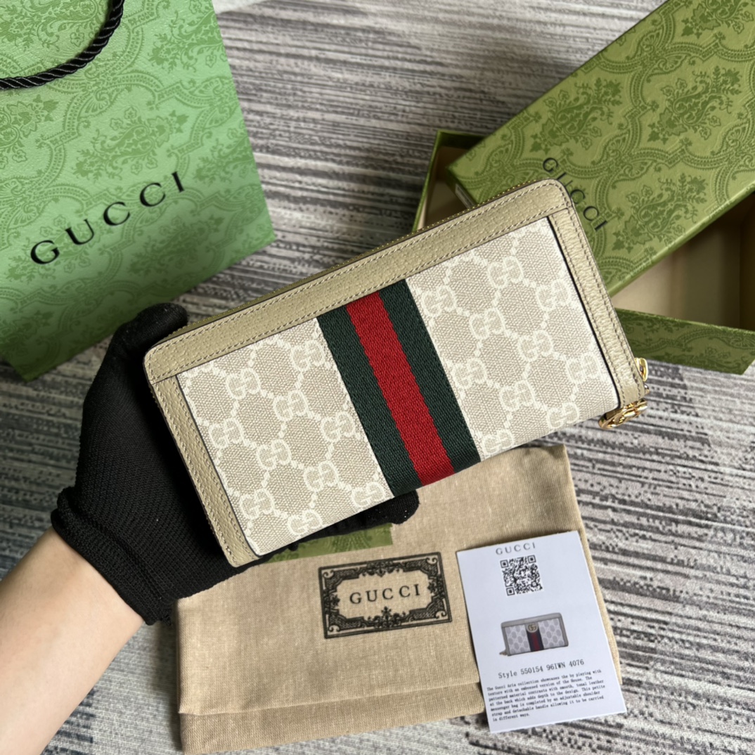 復刻天花板頂級原單Gucci女士錢包手拿包銀包