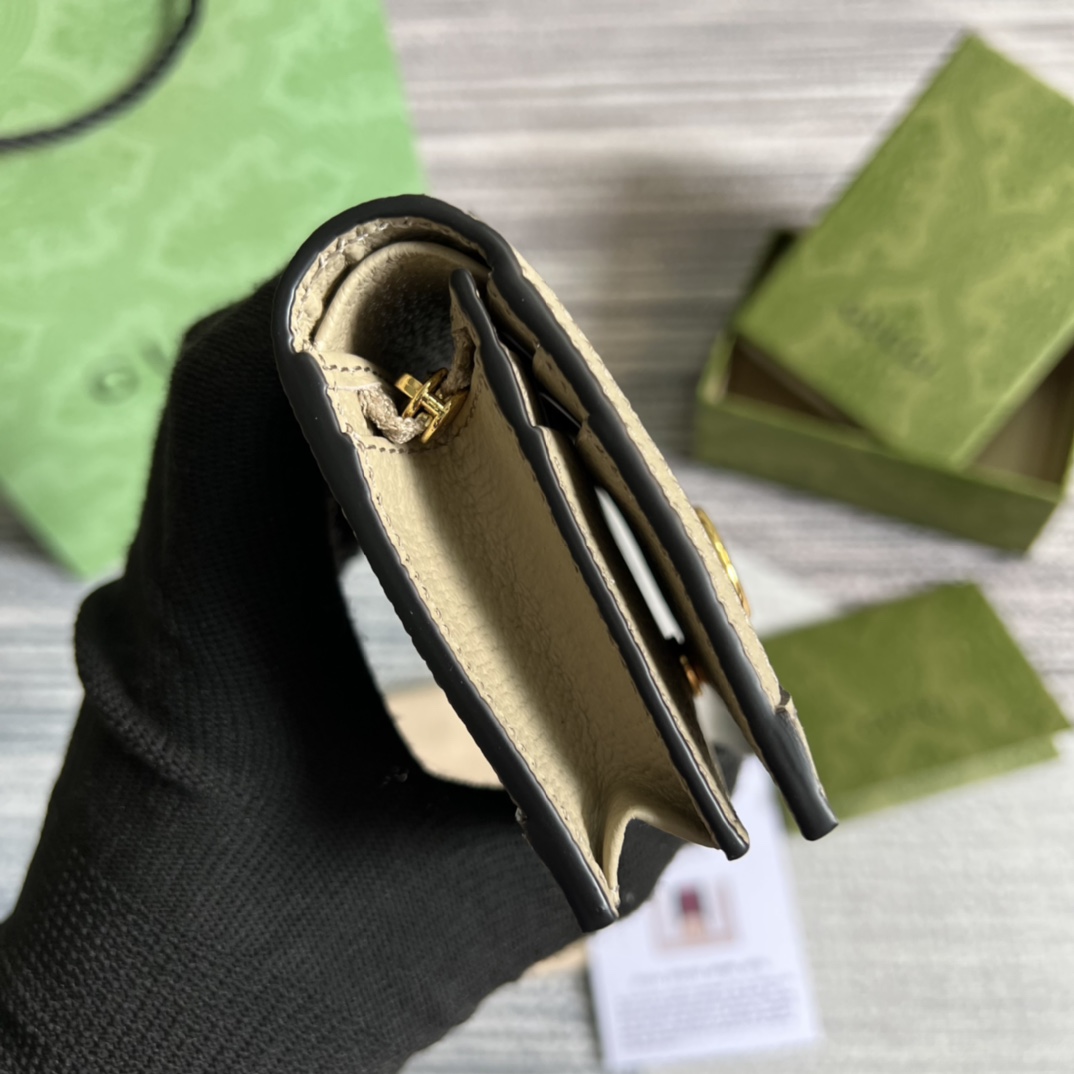 1955 Horsebit Bag 頂級原單Gucci滿滿的復古感卡包錢包高仿
