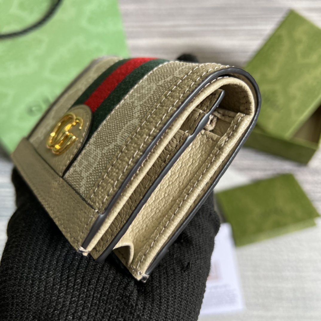 1955 Horsebit Bag 頂級原單Gucci滿滿的復古感卡包錢包高仿