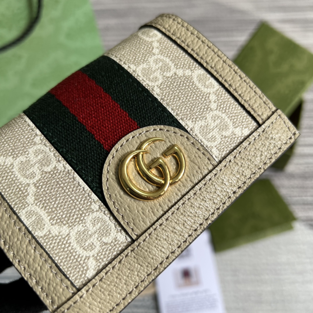 1955 Horsebit Bag 頂級原單Gucci滿滿的復古感卡包錢包高仿