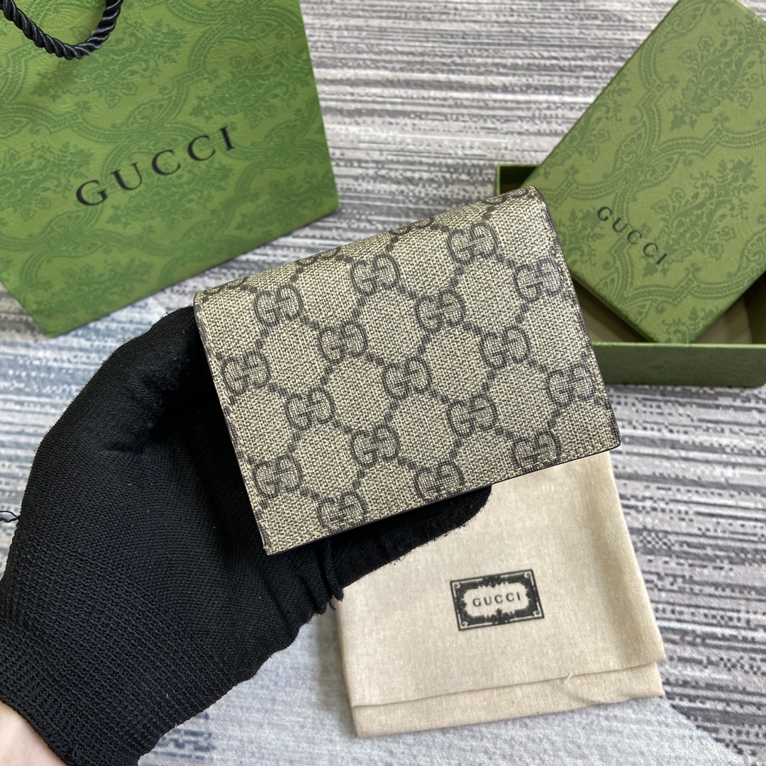 Marmont系列Gucci卡片夾錢包高仿銀包