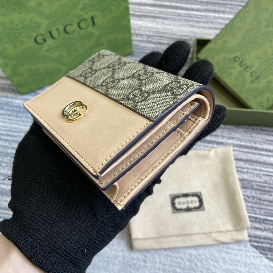 Marmont系列Gucci卡片夾錢包高仿銀包