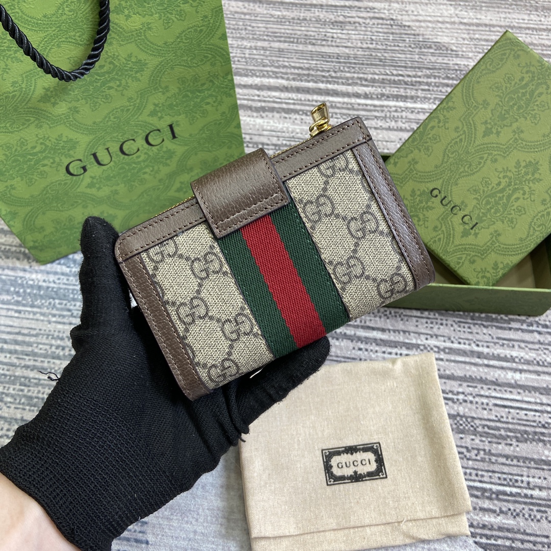 2024新品GucciOphidia系列鏈式錢包一比一復刻