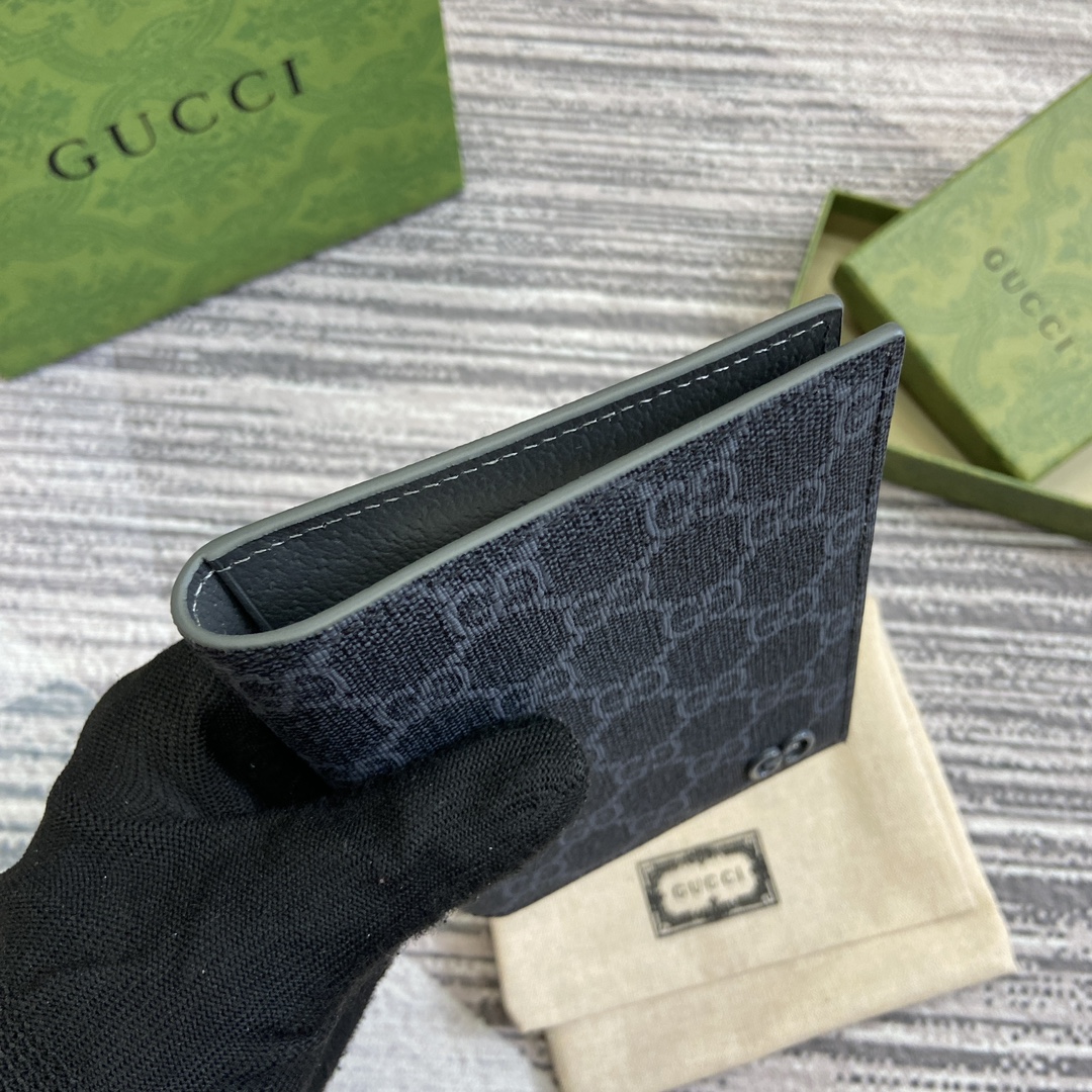 頂級A貨復刻奢侈品Gucci古琦古馳護照夾錢夾