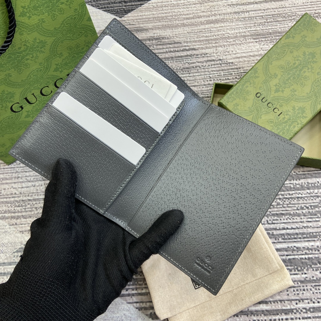 頂級A貨復刻奢侈品Gucci古琦古馳護照夾錢夾