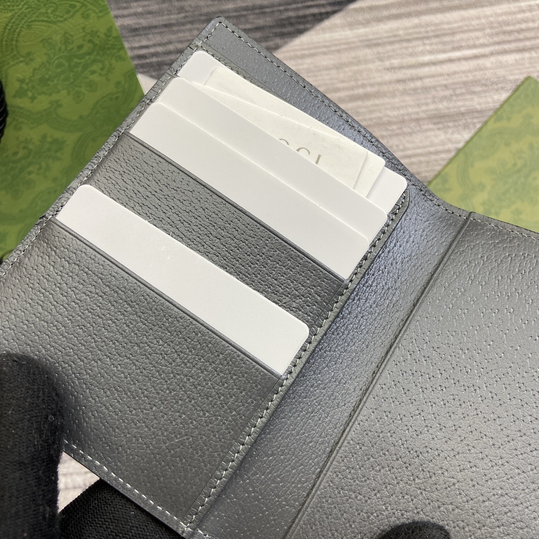 頂級A貨復刻奢侈品Gucci古琦古馳護照夾錢夾