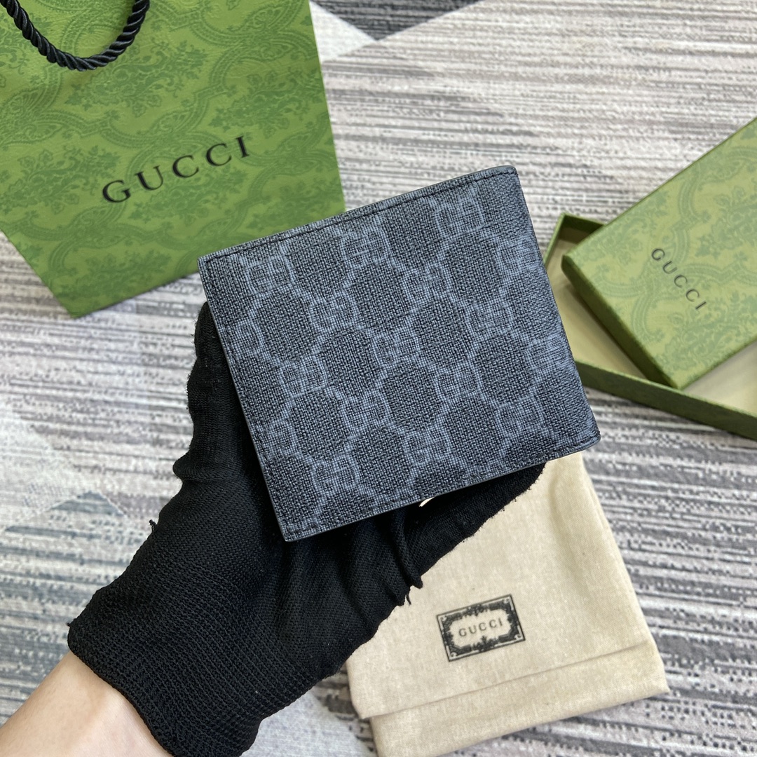 頂級原單復刻一比一Gucci折疊錢包銀包 GG